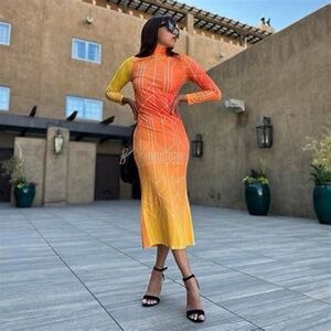 Sky-Eagle Collection Horizon Bodycon Dress